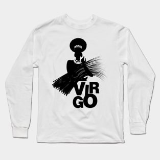 Tribal zodiac. Virgo. Long Sleeve T-Shirt